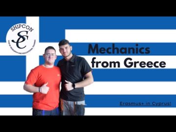 Students from Greece in the field of mechanics - Limassol, Cyprus - October/January