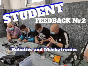 Robotics and Mechatronics - student feedback Nr.2